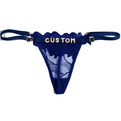 Femme's Lustful Leaf Thong ( DIY + INTERCHANGEABLE )